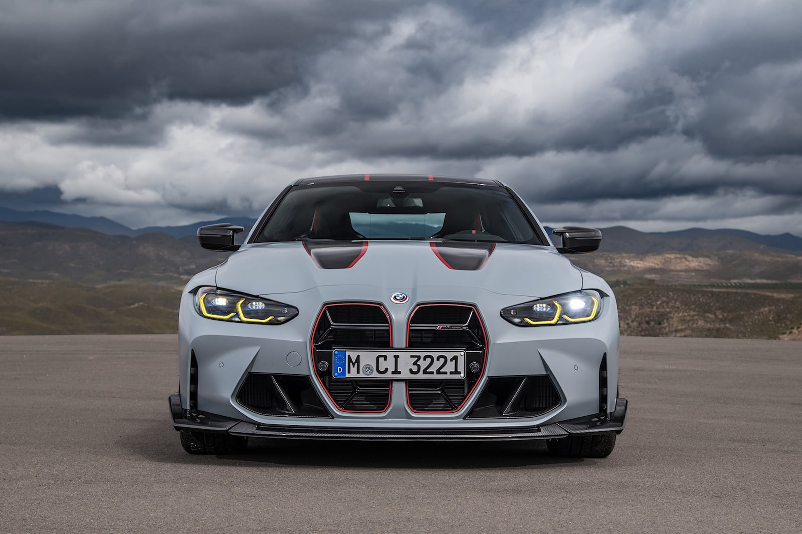 2023 BMW M4 CSL Front View