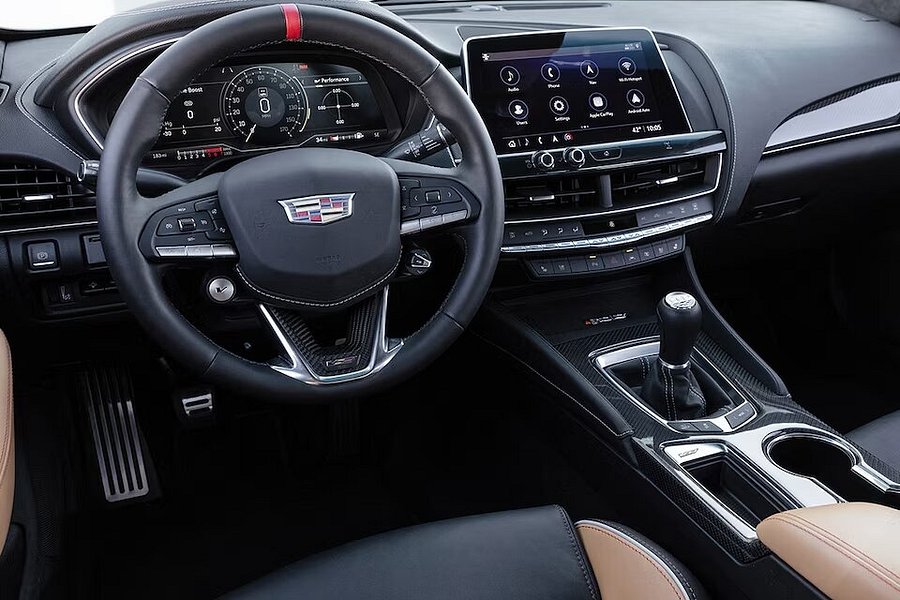2023 Cadillac CT5-V Steering Wheel Details