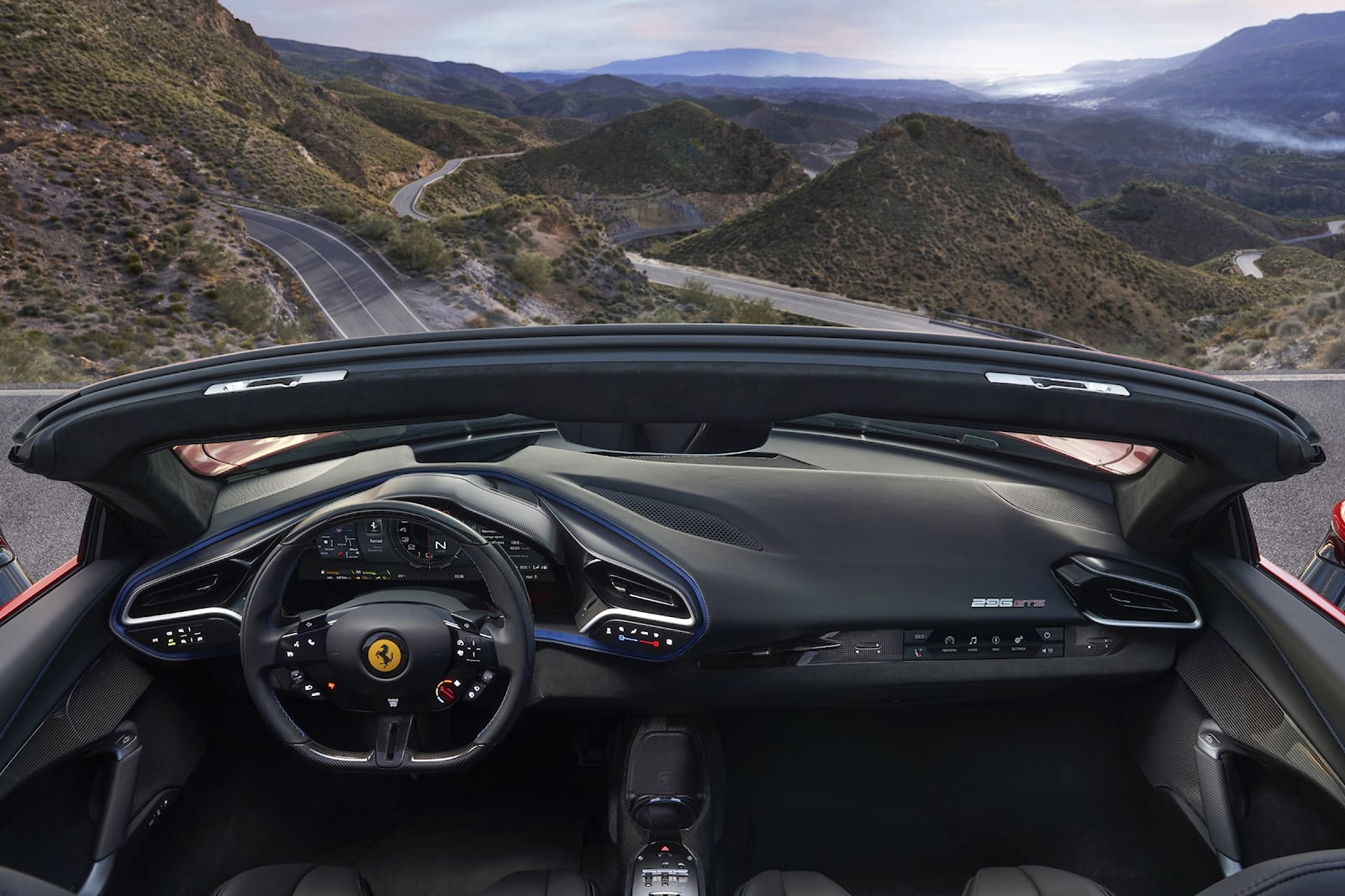2023 Ferrari 296 GTS Dashboard