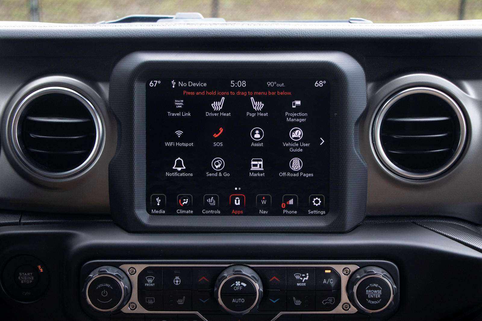 2023 Jeep Wrangler Unlimited Interior Dimensions: Seating, Cargo Space &  Trunk Size - Photos | CarBuzz