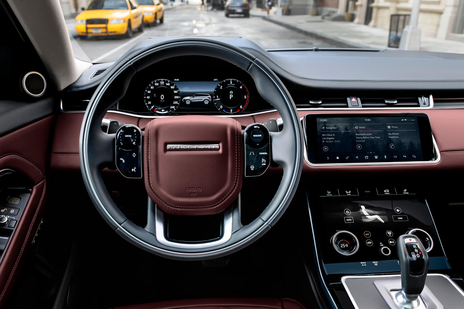 2023 Land Rover Range Rover Evoque Interior Dimensions: Seating