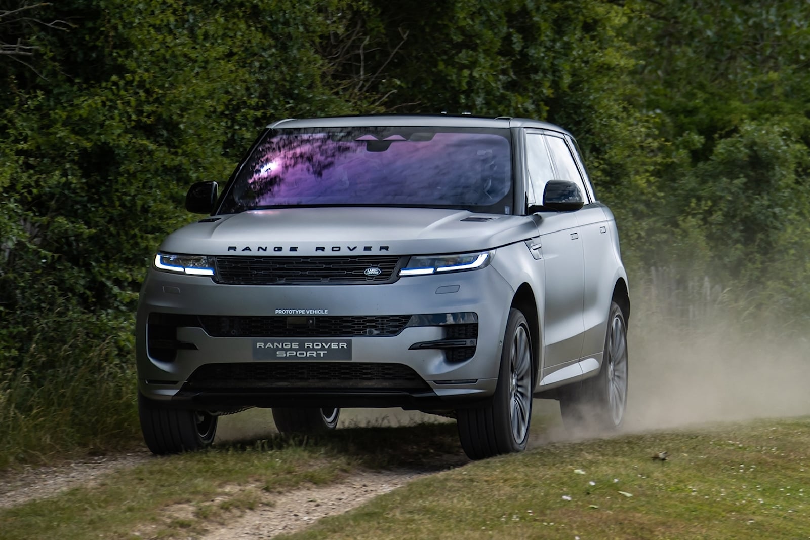 2023 Land Rover Range Rover Sport Front View Driving