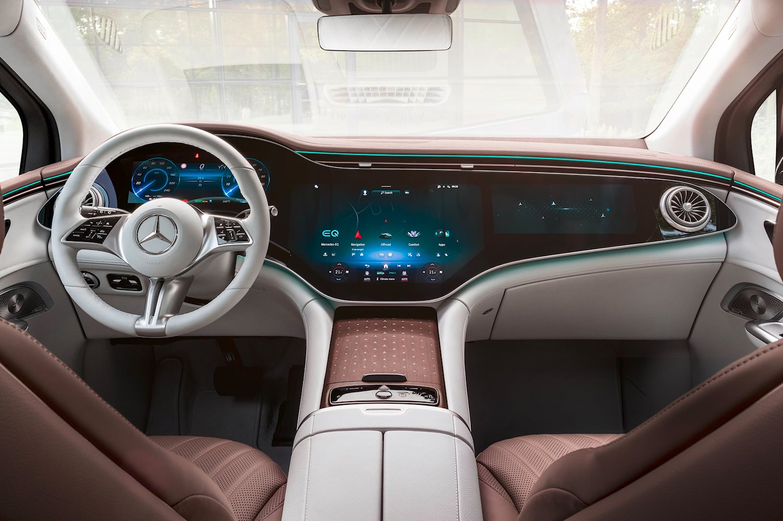 2023 Mercedes-Benz EQE SUV Dashboard