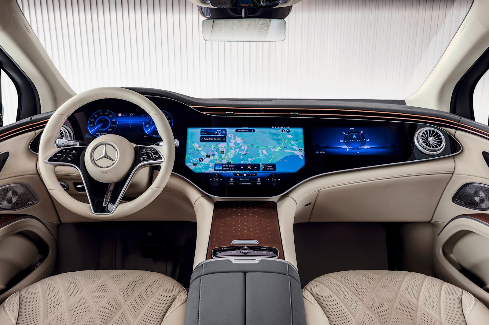 2023 Mercedes-Benz EQS SUV Dashboard