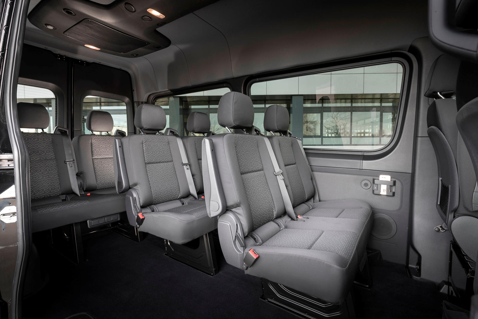 2023 Mercedes-Benz Sprinter Passenger Van Interior Dimensions