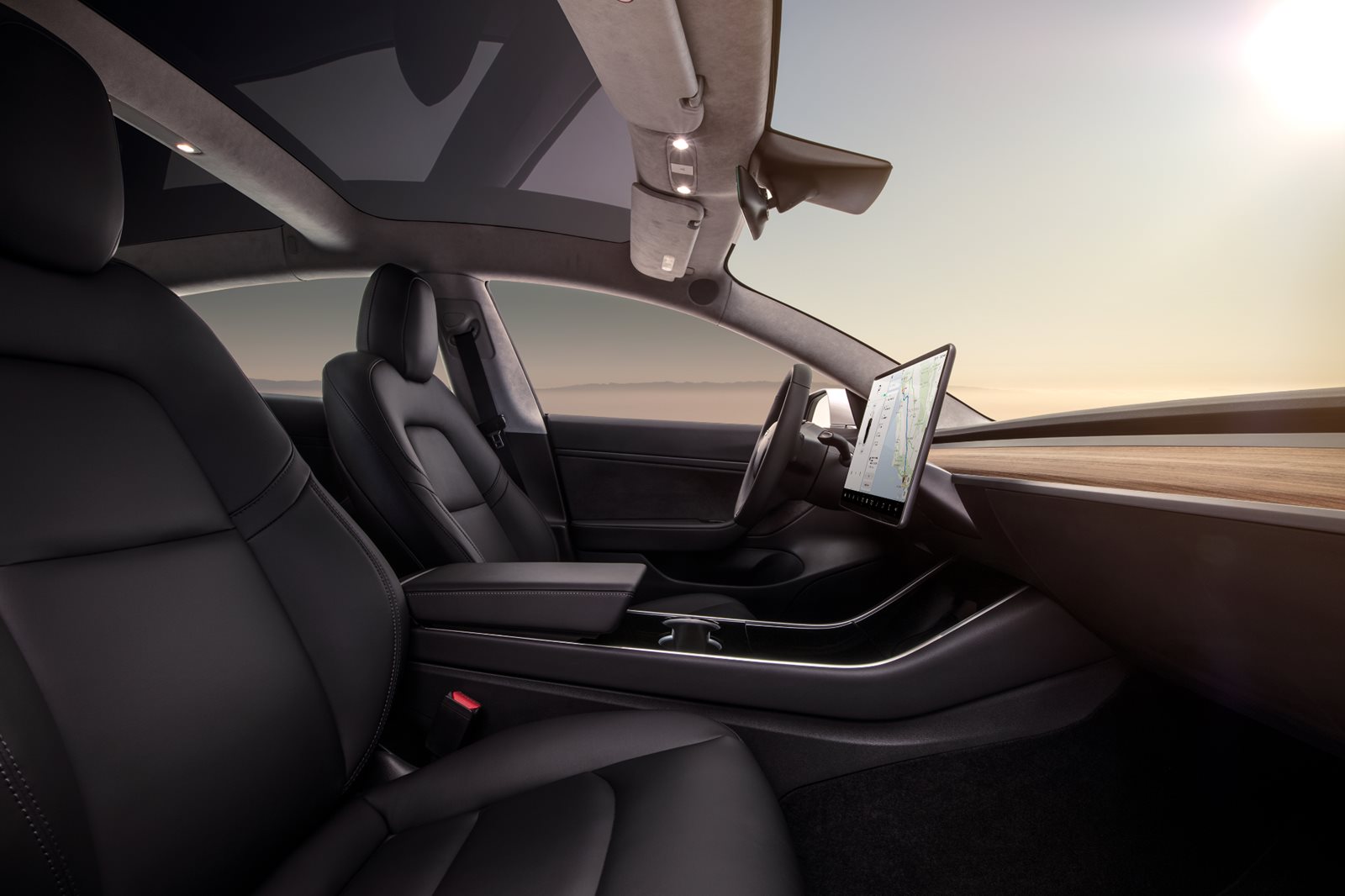 2023 Tesla Model 3 Interior Dimensions: Seating, Cargo Space & Trunk Size -  Photos | Carbuzz