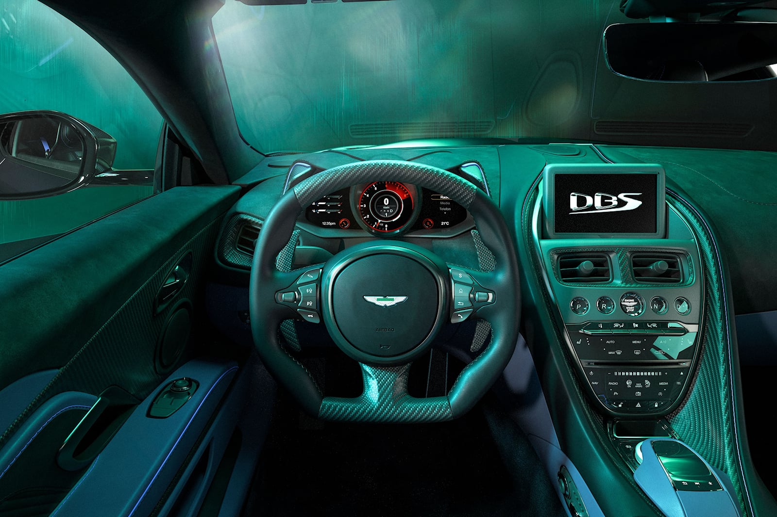 2024 Aston Martin DBS 770 Ultimate Driver Area