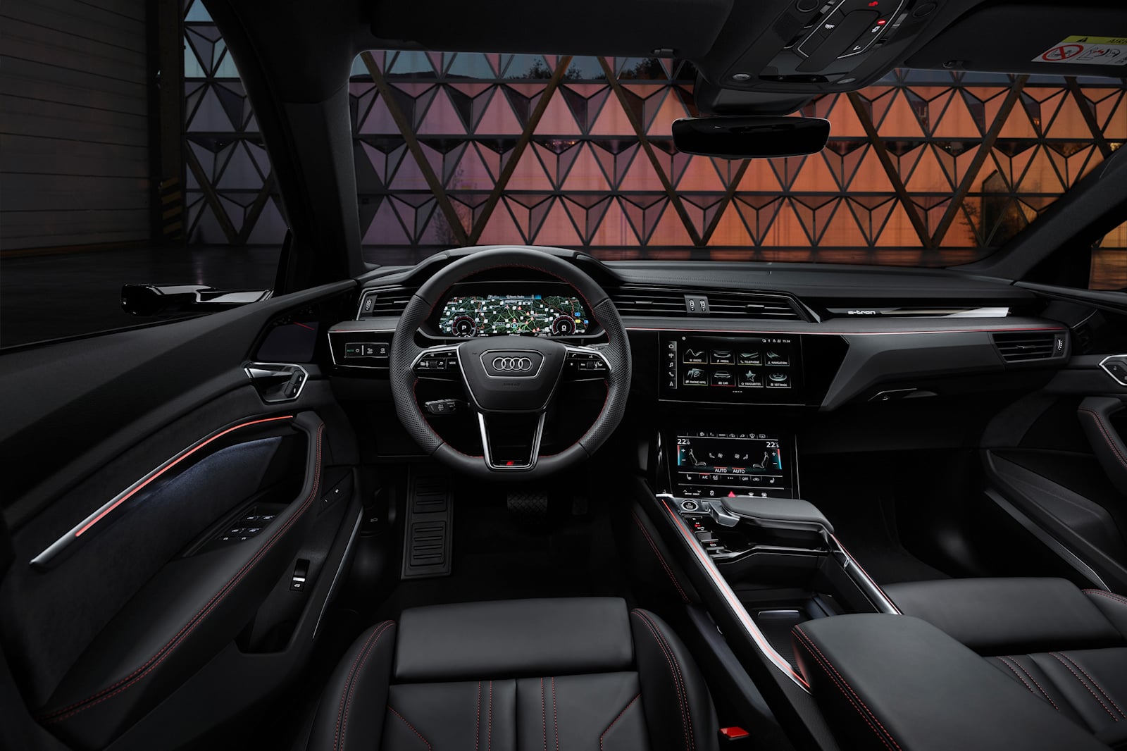 2024 Audi Q8 e-tron Dashboard