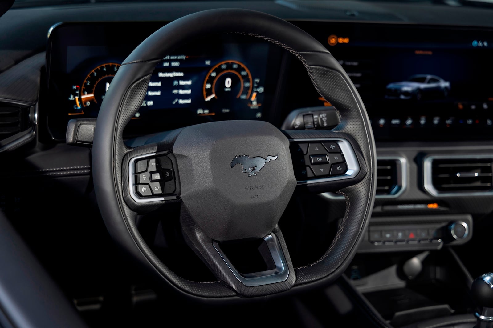 2024 Ford Mustang Dark Horse Interior Photos CarBuzz