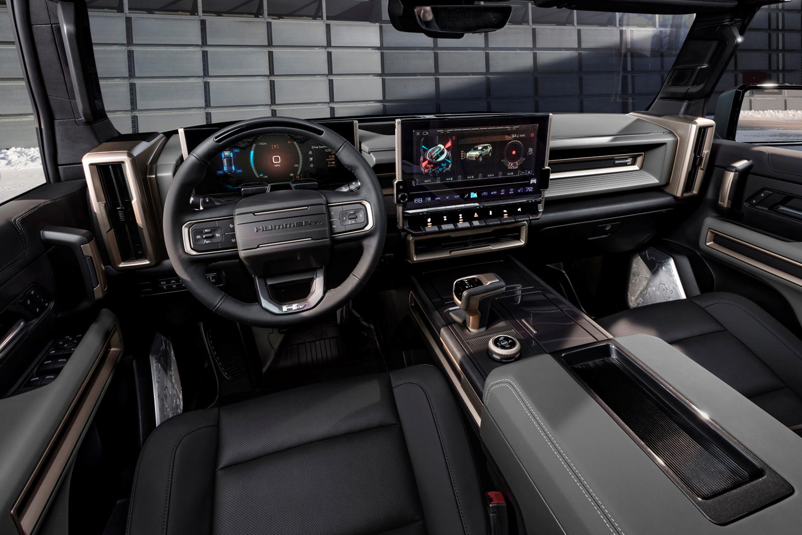 2024 GMC Hummer EV SUV Dashboard