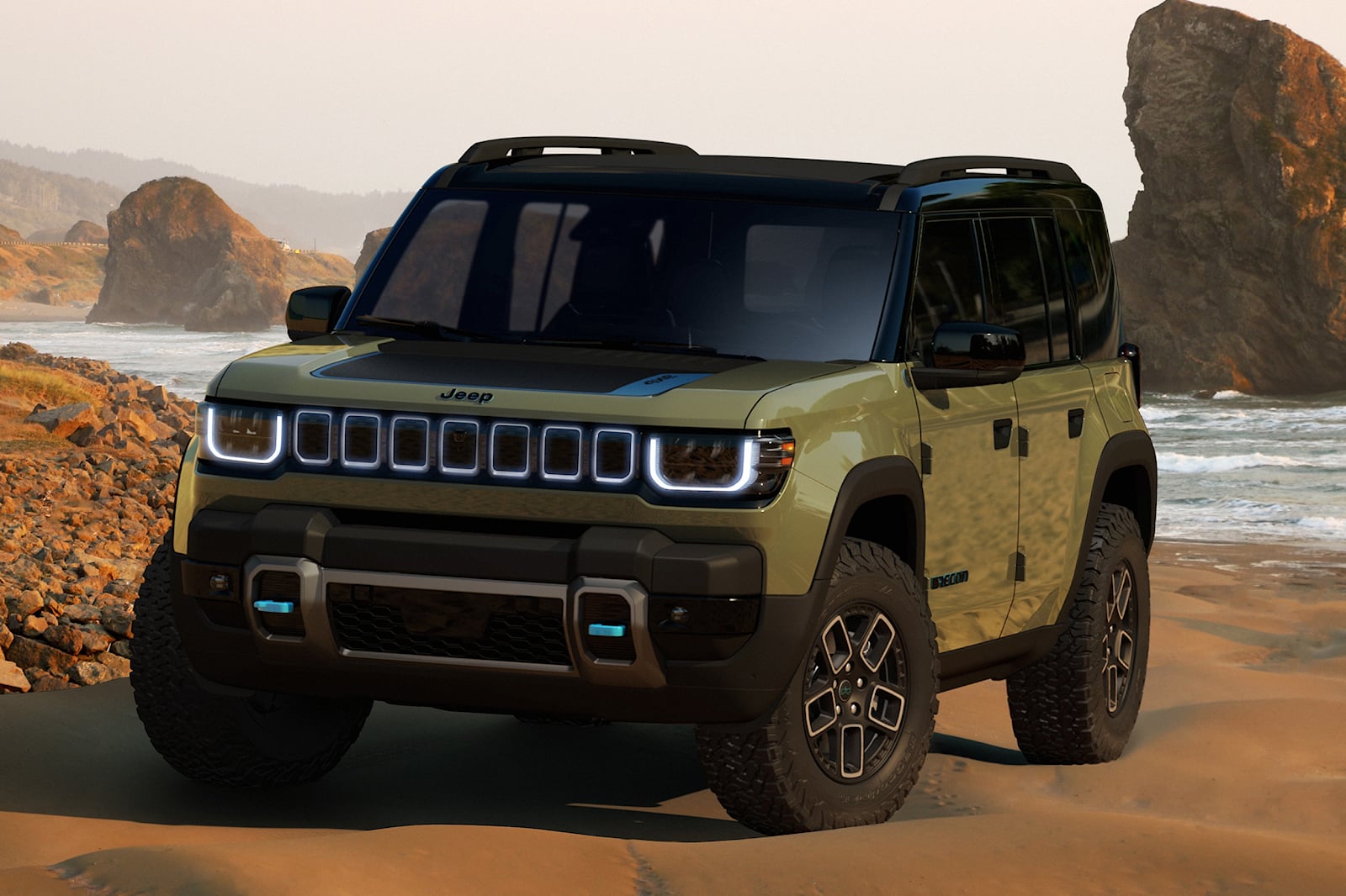 2024 Jeep Recon Front Angle View