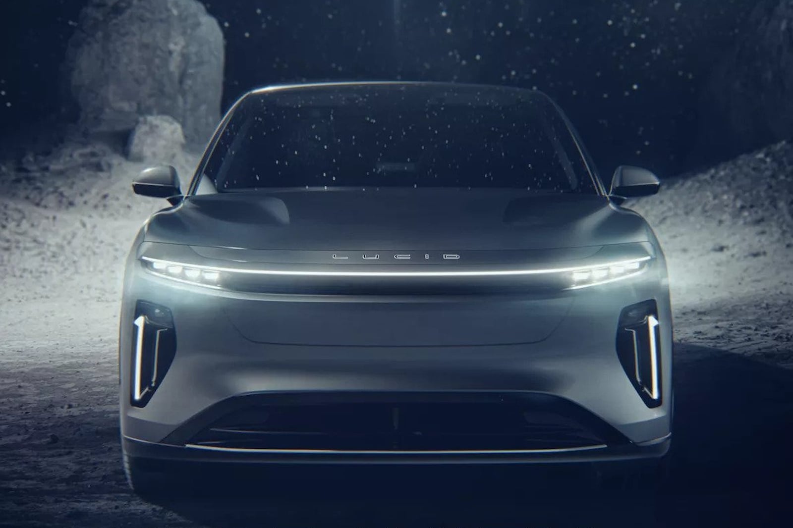 2024 Lucid Gravity Front View