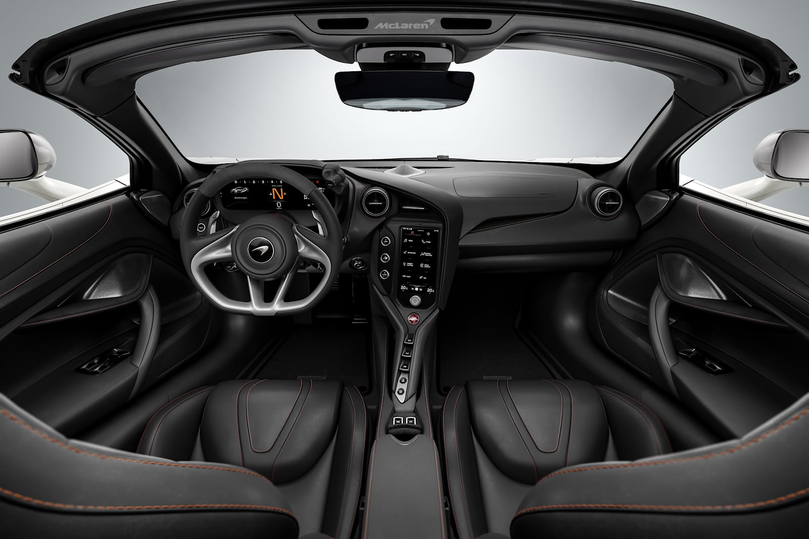 2024 McLaren 750S Spider Interior Overview