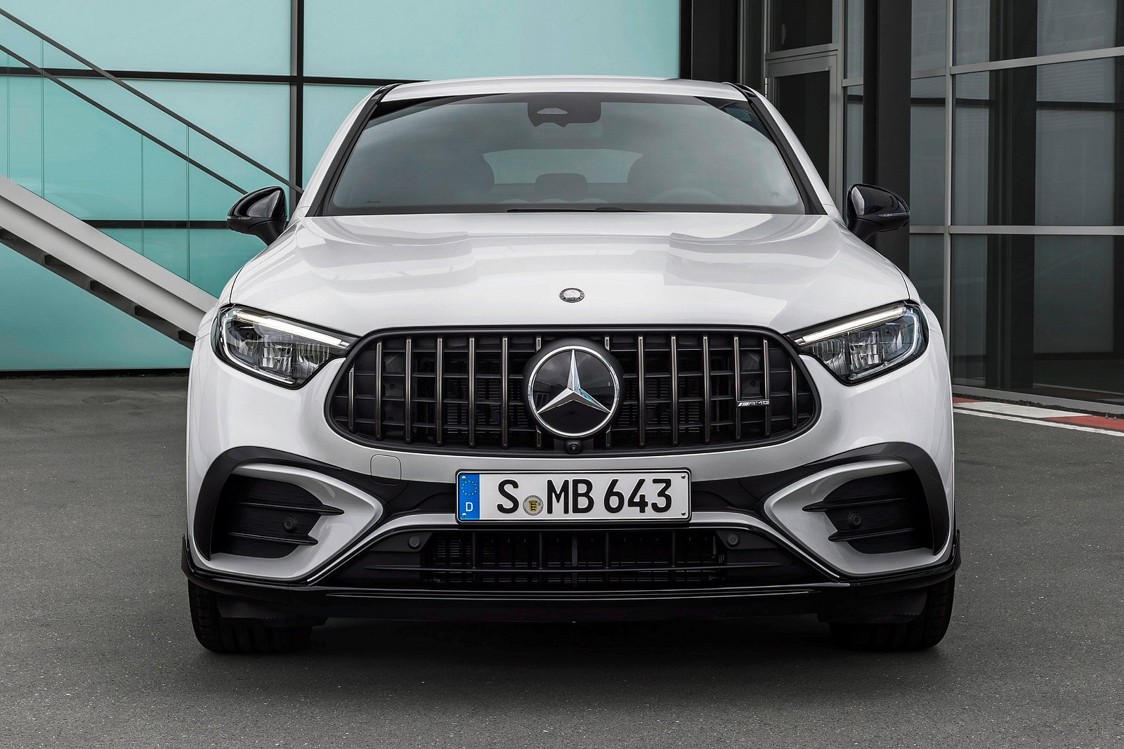 2024 Mercedes-AMG GLC 43 Coupe Front View