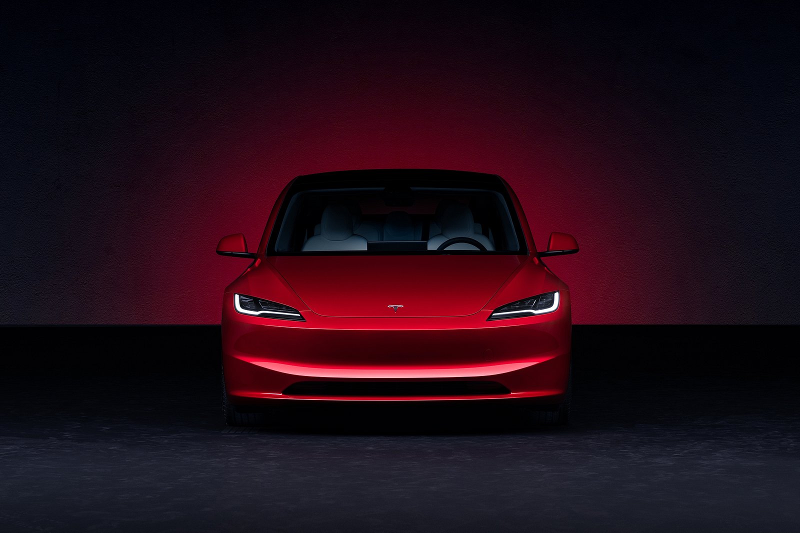 2024 Tesla Model 3 Front View