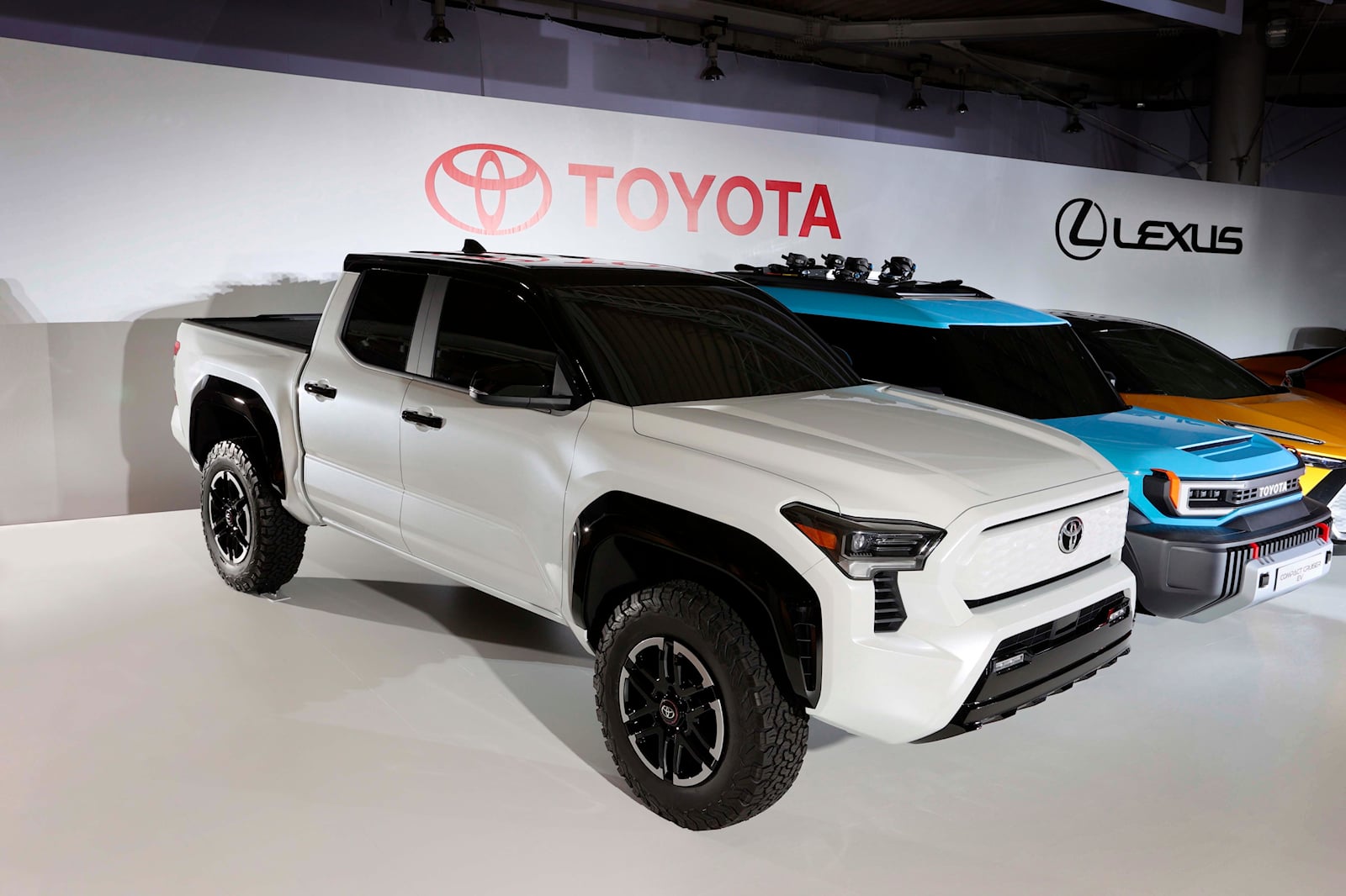 2024 Toyota Tacoma EV Front Angle View