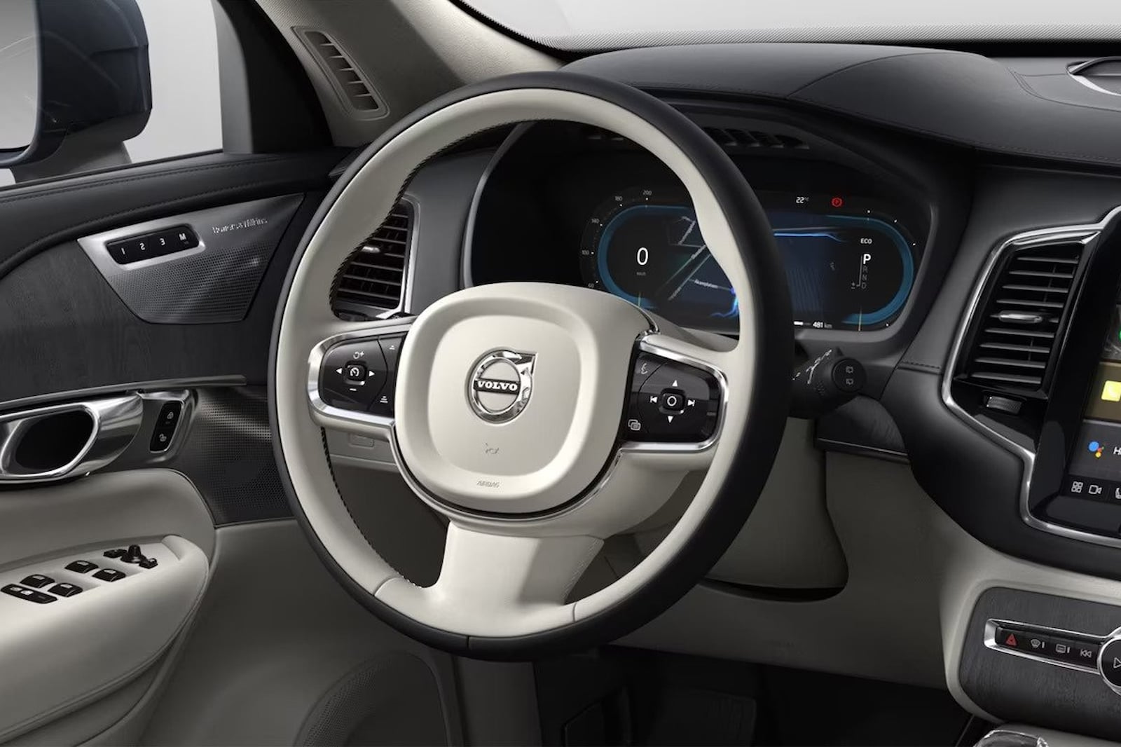 2024 Volvo XC90 Steering Wheel Design
