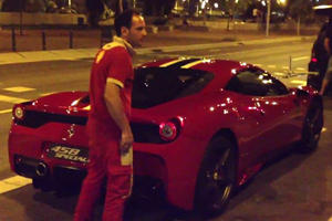 First Video of Ferrari 458 Speciale on the Street