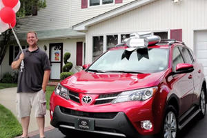 Toyota Crashes BBQ with Big Surprises for 50 Millionth Customer