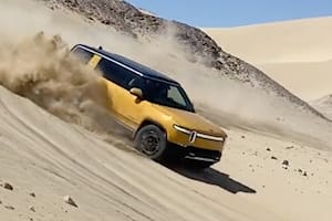 Rivian Really Wants Owners To Drive In The Sand