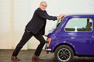 Paul Smith Owns The Greenest Mini Cooper On The Road