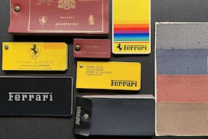 Vintage Ferrari Paint And Upholstery Samples Sell For As Much As A Car