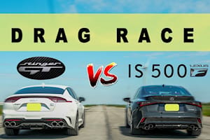 The Lexus IS 500 M3-Fighter Can't Even Beat A Kia Stinger In A Drag Race