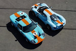 New-And-Old Gulf-Livery Ford GT Duo Are A Collector's Dream