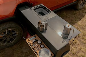 Rivian R1T Camp Kitchen And Gear Tunnel Are Being Redesigned