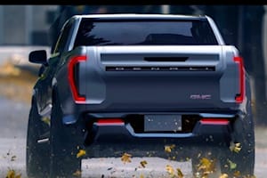 GM Humiliated After Photoshopping GMC Sierra EV Onto A Rivian R1T