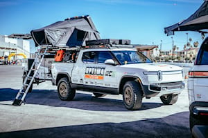 Rivian R1T And R1S Come To SEMA With Remote Charging Capabilities