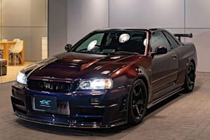 Zero-Mile Midnight Purple R34 Nissan GT-R Nismo With $40K Motor Sells For $662K