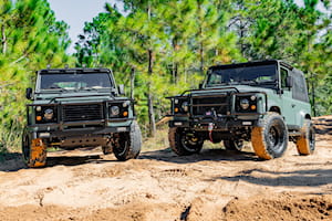 ECD Automotive Unveils Custom Land Rover Defender 90 Duo Powered By LS3 Engine