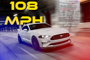 Police Catch 17-Year-Old Ford Mustang Driver Doing 108 MPH In A 40 MPH Zone
