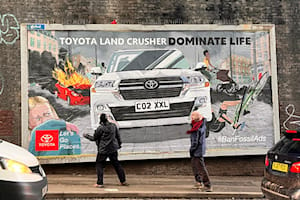 BMW And Toyota Targeted By European Parody Billboards Tackling Polluting SUVs
