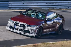 BMW M4 CS Spied At The Nurburgring