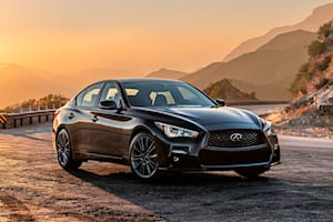 Infiniti Q50 Red Sport 400 Gets Color-Changing Black Opal Metallic Paint For 2023