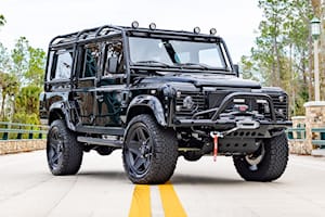 ECD Project Mayhem Is An Epic Supercharged V8 Defender With An Exoskeleton