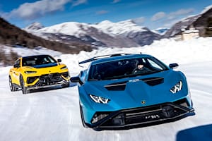 Lamborghini Convoy Heats Up Italian Alps For 2023 Edition Of Esperienza Neve