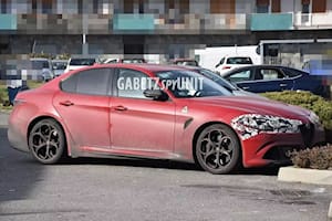 Alfa-Romeo Giulia Quadrifoglio Spied With Refreshed Front Fascia