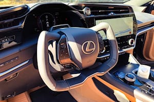 Lexus Delays RZ's Yoke Steering Wheel And Steer-By-Wire