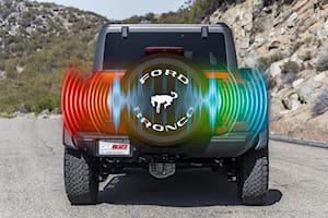 Ford Turning Bronco Spare Wheel Covers Into Outdoor Speakers