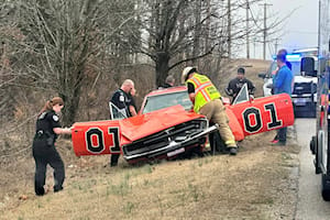 A Dukes of Hazzard "General Lee" Has Been Wrecked In Missouri