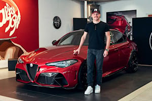 Valtteri Bottas And His Mullet Take Delivery Of Brand-New Alfa Romeo Giulia GTA
