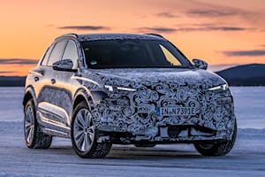 Check Out The Audi Q6 e-tron And Its Weird New Headlight Design