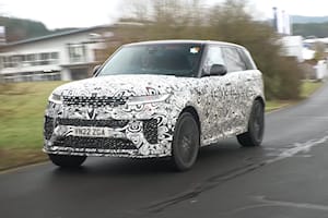 Nurburgring Spy Footage Confirms 2024 Range Rover Sport Will Be BMW-Powered