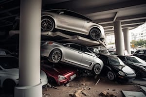 Heavy Electric Vehicles Could Cause Parking Garages To Collapse
