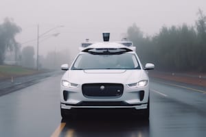 Self-Driving Cars Block Road After Getting Confused By Fog