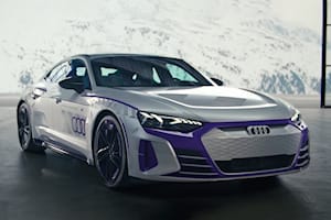 Audi Turns RS e-tron GT Into Ice Racing Concept