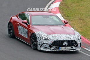 New Mercedes-AMG GT Spied Hiding Important Details